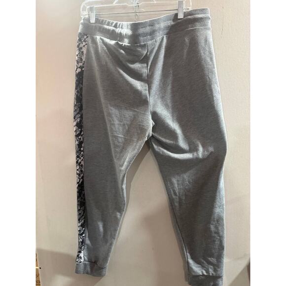Ecko Red Jogger Pants Mens XL Gray Y2K Heather athletic Fit Drawstring Elastic - Picture 7 of 7